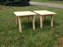 Outdoor Cedar Side Table 2 small