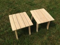 Outdoor Cedar Side Table 1 small