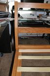 White Oak Parsons Style Queen Bed 3 small