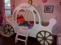 Child's Princess Carriage Bed 2 small