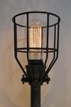 Wall Sconce: Black Malleable Iron - Industrial Steampunk 3 small