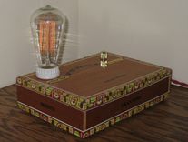 Cigar Box Desk Lamp: Punch - Gran Puro 1 small
