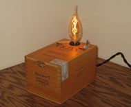 Cigar Box Desk Lamp: Oliva Serie G 5 small