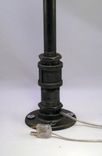 Industrial - Steampunk Black Metal Pipe Table Lamp 3-Way 4 small