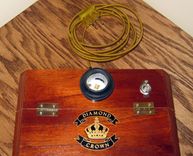 Cigar Box Desk Lamp: Diamond Crown 2 small