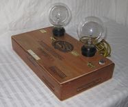 Cigar Box Desk Lamp: Padron 3 small