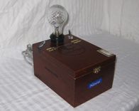Cigar Box Desk Lamp: Chubbys Long 5 small