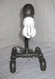 Industrial Galvanized Iron Pipe Lamp Sp-1g Steampunk 4 small