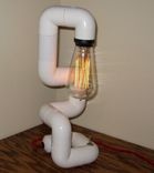 Pvc Pipe Desk Lamp 3 small
