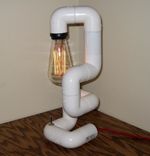 Pvc Pipe Desk Lamp 5 small