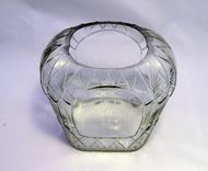 Liquor Bottle Vase: Crown Royal 2 small