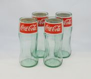 Coca-Cola Bottle Tumbler: Coke 10oz Glasses 3 small