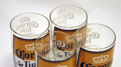 Beer Bottle Tumbler: Corona Light 10oz 1 small