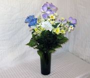 Wine Bottle Vase: Bordeaux Green 1 small