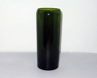 Wine Bottle Vase: Bordeaux Green 2 small