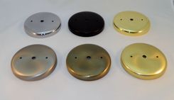 Ceiling Light Mount Canopy Kit - Plain Round 2 small
