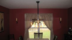 Industrial - Iron Pipe 9-Bulb Chandelier 1 small