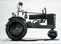 Commemorative Figurine "Learning To Drive" 2 small