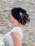 Rose Gold Toned Multi Strand Head Chain 3 small