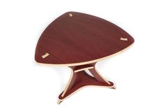 Reuleaux Triangluar End Table - Flat Pack And Fastener Free 2 small