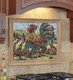 Faux Mosaic Backsplashes 1 small