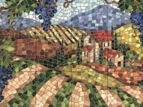 Faux Mosaic Backsplashes 3 small