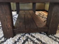 Rustic Reclaimed Farmhouse Coffee Table 3 small