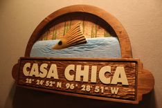 Custom Wood Signs, Carved Wood Signs, Fish Signs, Home Signs, Cabin Signs, Cottage Signs 2 small