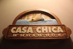 Custom Wood Signs, Carved Wood Signs, Fish Signs, Home Signs, Cabin Signs, Cottage Signs 3 small