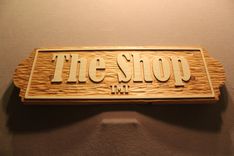 Custom Wooden Signs | Carved Wood Signs | Home Signs | Shop Signs | Garage Signs | Business Signs 1 small