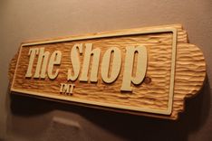 Custom Wooden Signs | Carved Wood Signs | Home Signs | Shop Signs | Garage Signs | Business Signs 2 small