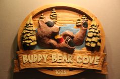 Custom Carved Wood Signs | Bear Signs | Wolf Signs | Deer Signs | Handmade Wood Signs 1 small