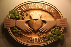 Custom Wooden Signs | Carved Wood Signs | Pub Signs | Bar Signs | Home Bar Signs | Tavern Signs 1 small