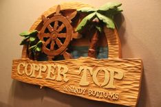 Custom Wood Signs | Pirate Signs | Island Signs | Tropical Signs | Beach Signs 3 small