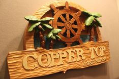 Custom Wood Signs | Pirate Signs | Island Signs | Tropical Signs | Beach Signs 4 small