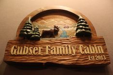 Custom Cabin Signs | Carved Cabin Signs | Home Signs | Cottage Signs | Ranch Signs 3 small