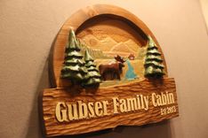 Custom Cabin Signs | Carved Cabin Signs | Home Signs | Cottage Signs | Ranch Signs 4 small