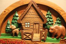 Cabin Signs | Home Signs | Cottage Signs | Family Signs | Carved Wood Signs | Custom Signs 3 small