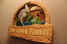 Family Signs | Home Signs | House Signs | Cabin Signs | Heron Signs | Bird Signs | Custom Signs 4 small