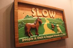 Farm Signs | Horse Signs | Animal Signs | Wildlife Signs | Street Signs | Slow Down Signs 3 small