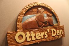 Otter Signs | Home Signs | House Signs | Cabin Signs | Cottage Signs | Lodge Signs | Retreat Signs 3 small