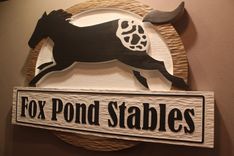 Horse Signs | Stable Signs | Farm Signs | Home Signs | Cabin Signs | Cottage Signs 3 small