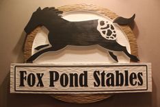 Horse Signs | Stable Signs | Farm Signs | Home Signs | Cabin Signs | Cottage Signs 2 small