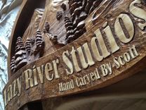 Custom Made, Wooden Signs, Hand Carved By Jeremy & Scott, Home, Business, Cabin 2 small