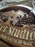 Custom Made, Wooden Signs, Hand Carved By Jeremy & Scott, Home, Business, Cabin 3 small