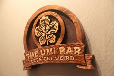 Bar Signs, Tavern Signs,Carved Wood Signs, 3d Signs, Custom Wood Signs For Home And Business 2 small