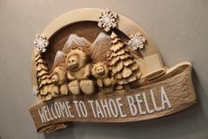 Hand Carved Wood Signs For Home, Business, Cabin, Cottage Or Any Application! 5 small