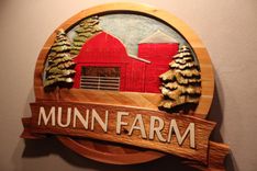 Farm Signs |Ranch Signs| Home Signs|Homestead Signs|Barn Signs| Custom Carved Wood Signs 3 small