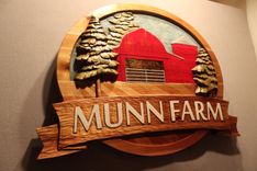 Farm Signs |Ranch Signs| Home Signs|Homestead Signs|Barn Signs| Custom Carved Wood Signs 2 small