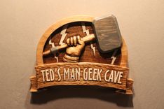 Custom Wood Signs | Custom Carved Wooden Signs|Shop Signs|Garage Signs|Work Signs 1 small